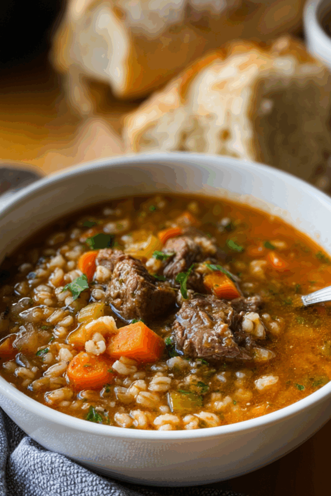 Jamie Oliver Beef Barley Soup