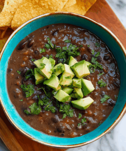 Jamie Oliver Black Bean Soup