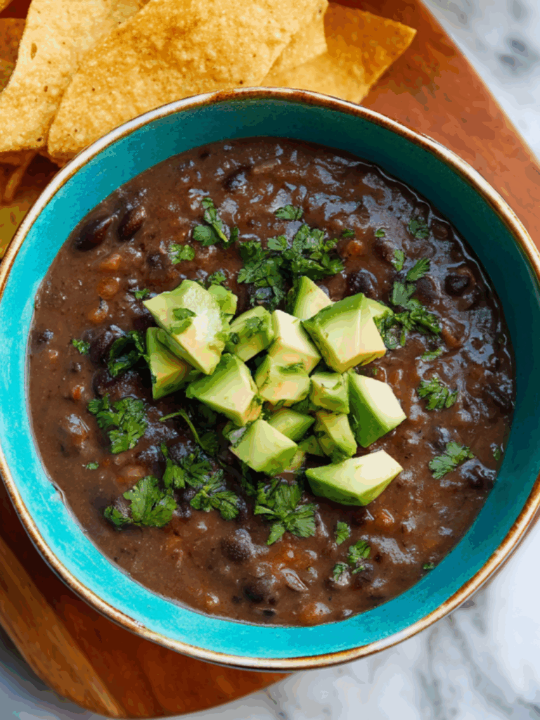 Jamie Oliver Black Bean Soup