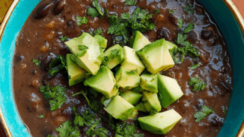 Jamie Oliver Black Bean Soup
