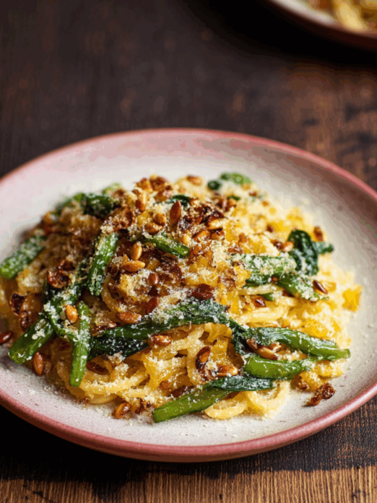 Jamie Oliver Buddy's Spinach Pici Pasta