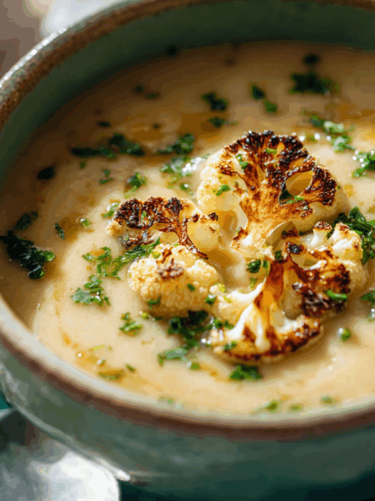 Jamie Oliver Cauliflower Soup