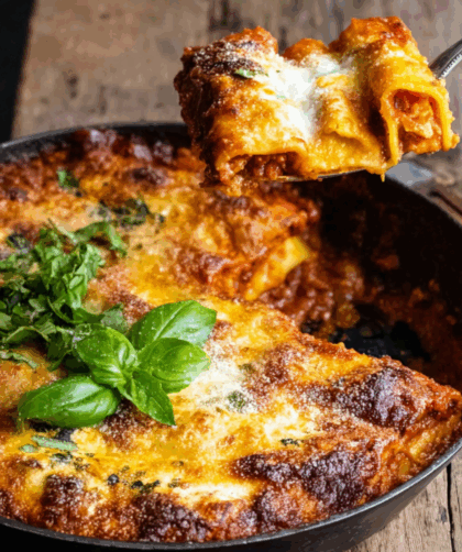 Jamie Oliver Cheesy Spring Chard Cannelloni