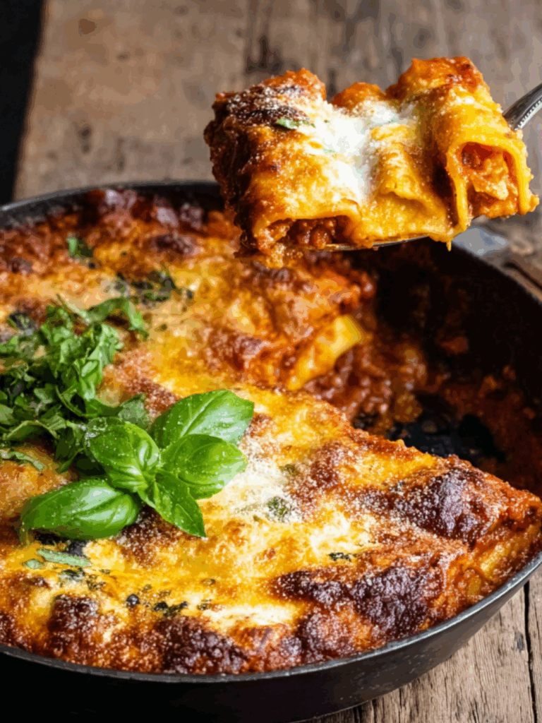 Jamie Oliver Cheesy Spring Chard Cannelloni