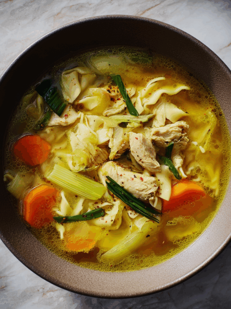 Jamie Oliver Chicken Noodle Soup