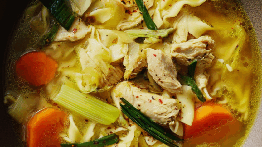 Jamie Oliver Chicken Noodle Soup