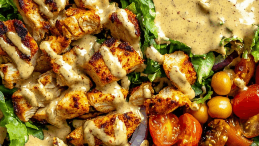 Jamie Oliver Chicken Tikka Salad