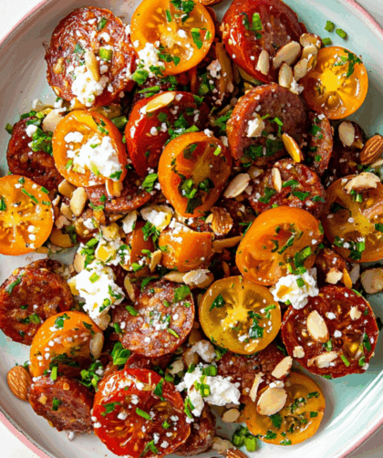Jamie Oliver Chorizo Tomato Salad