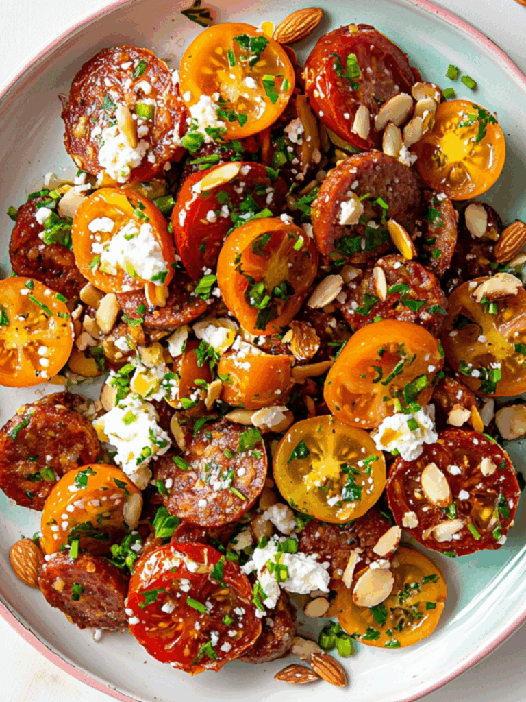 Jamie Oliver Chorizo Tomato Salad