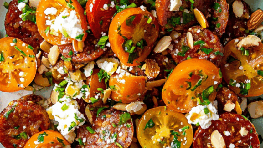 Jamie Oliver Chorizo Tomato Salad