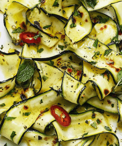 Jamie Oliver Courgette Salad