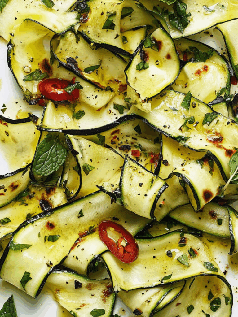 Jamie Oliver Courgette Salad