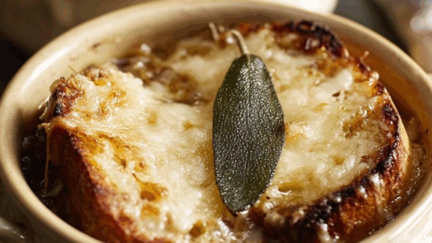 Jamie Oliver English Onion Soup