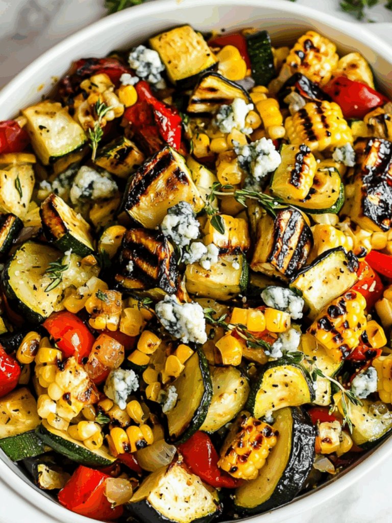 Jamie Oliver Grilled Vegetable Salad
