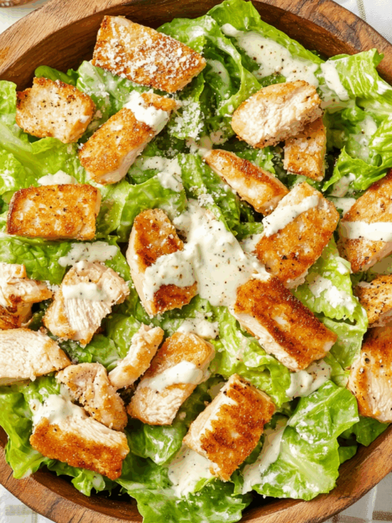 Jamie Oliver Healthy Caesar Salad