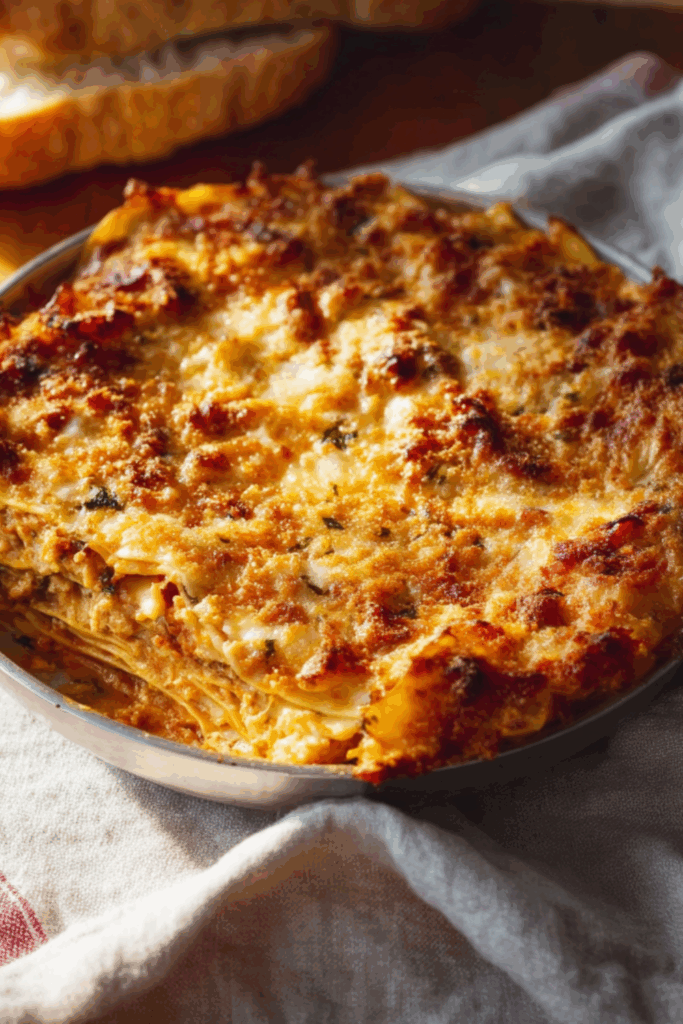 Jamie Oliver Leftover Get-ahead Gravy Scruffy Lasagne