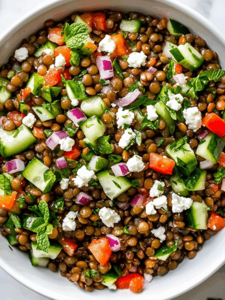 Jamie Oliver Lentil Salad