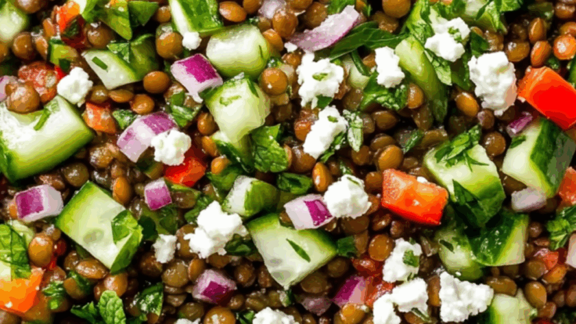 Jamie Oliver Lentil Salad