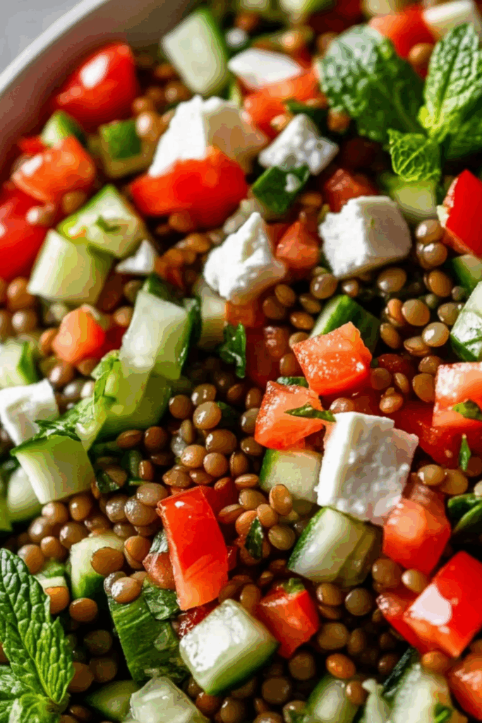 Jamie Oliver Lentil Salad