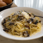 Jamie Oliver Mushroom Carbonara Pasta