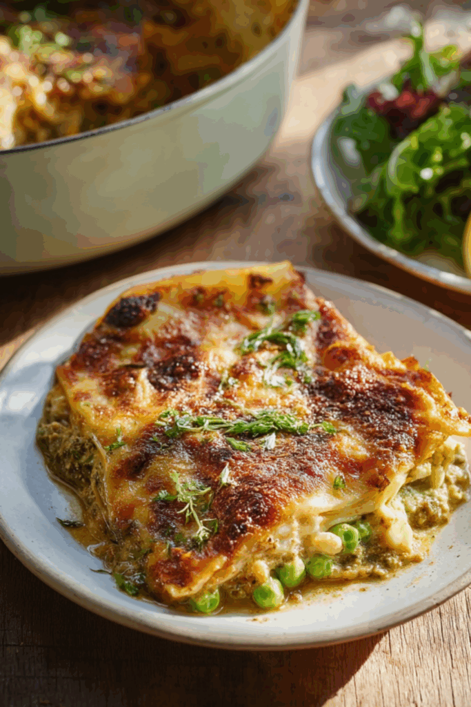 Jamie Oliver One-pan Veggie Lasagne