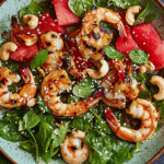 Jamie Oliver Prawn & Watermelon Salad