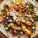 Jamie Oliver Rainbow Salad Wrap