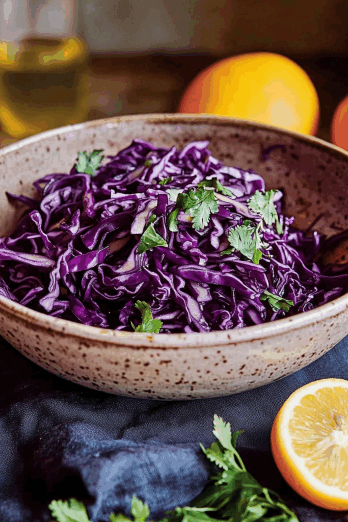 Jamie Oliver Red Cabbage Salad