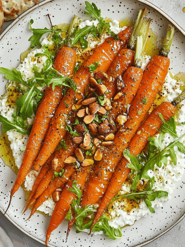 Jamie Oliver Roasted Carrot Salad