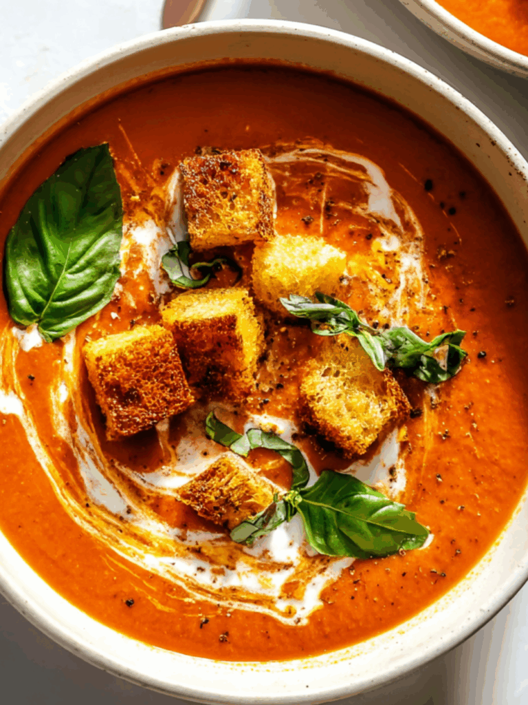 Jamie Oliver Roasted Tomato Soup