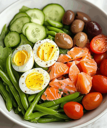 Jamie Oliver Salmon Nicoise Salad