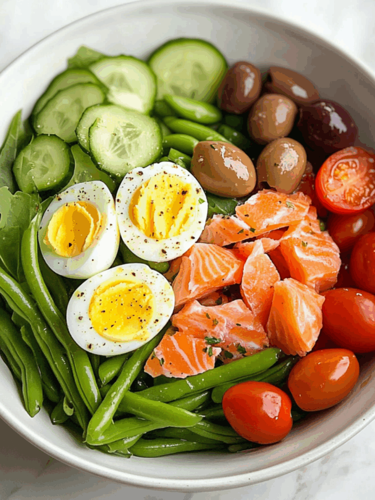 Jamie Oliver Salmon Nicoise Salad