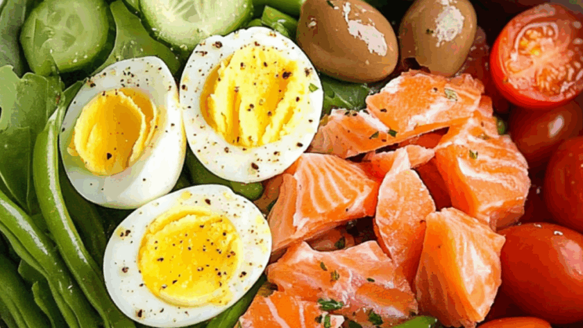Jamie Oliver Salmon Nicoise Salad