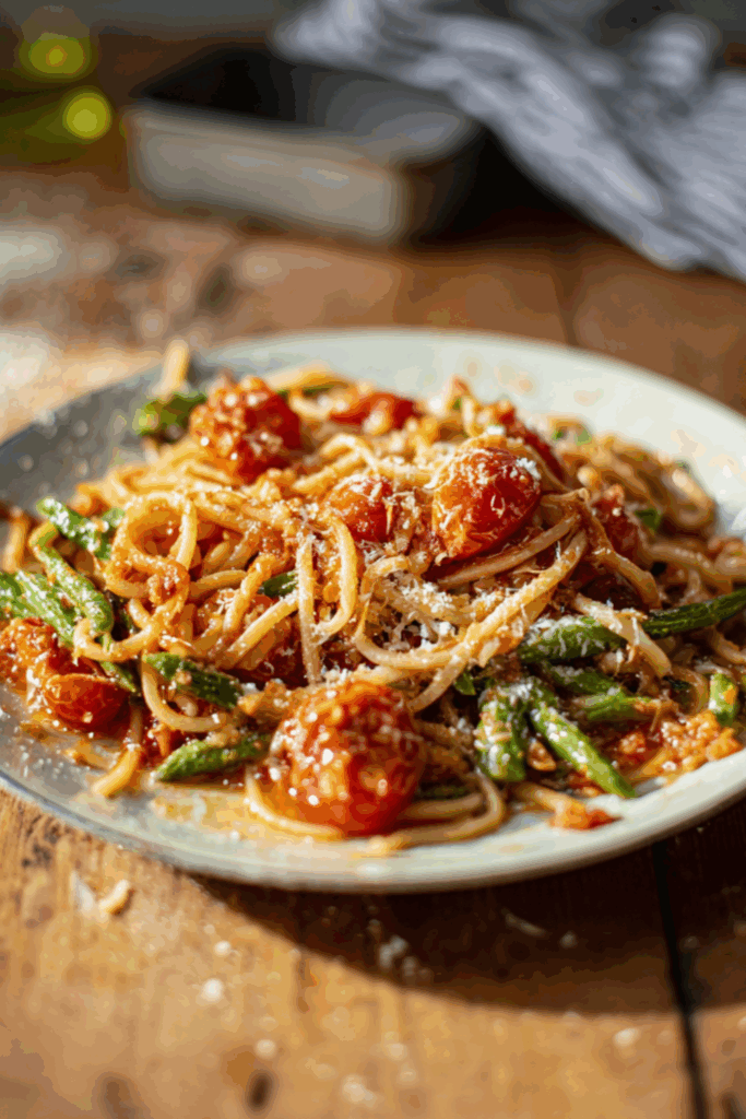 Jamie Oliver Spinach Pici Pasta