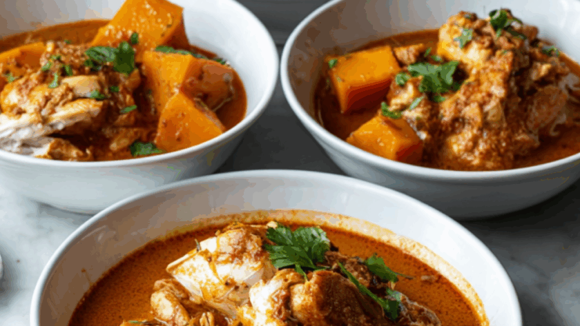 Jamie Oliver Thai Red Curry Chicken And Butternut Squash Soup