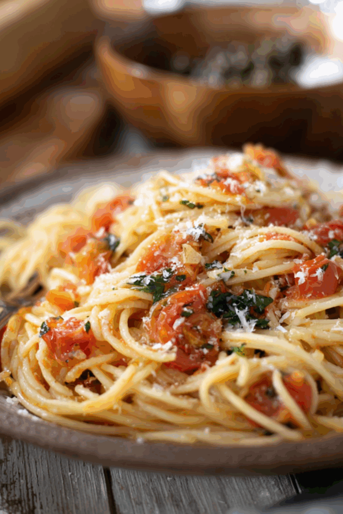 Jamie Oliver Tomato And Caper Pasta