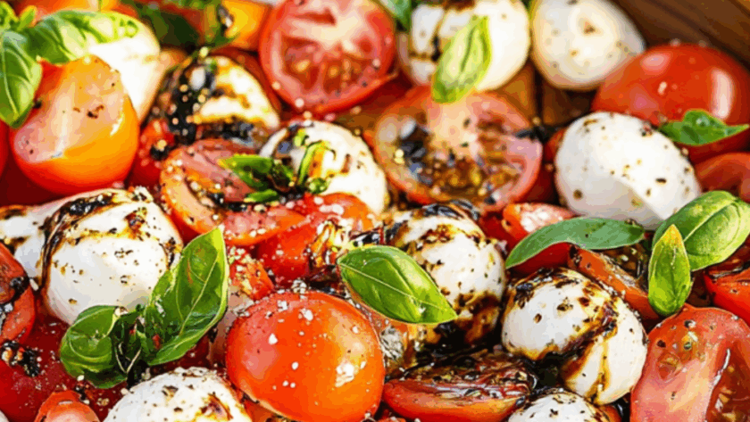 Jamie Oliver Tomato Basil Salad