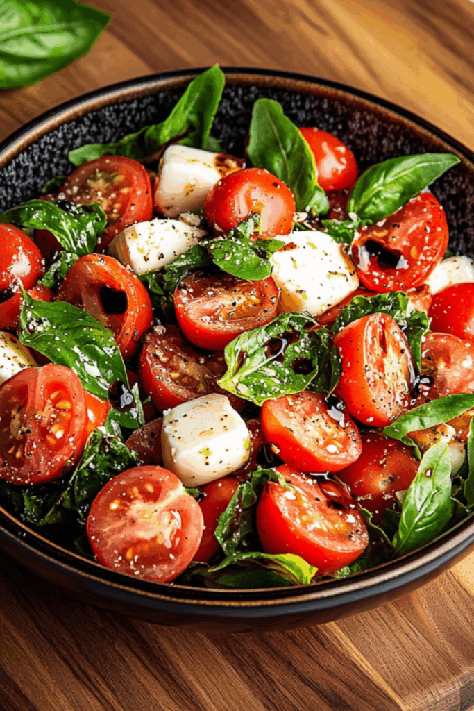 Jamie Oliver Tomato Basil Salad
