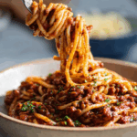 Jamie Oliver Vegan Lentil ‘Bolognese’