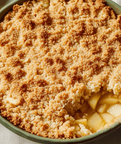 Jamie Oliver Vegetarian Apple Crumble