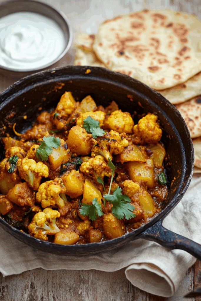 Jamie Oliver Vegetarian Cauliflower Curry
