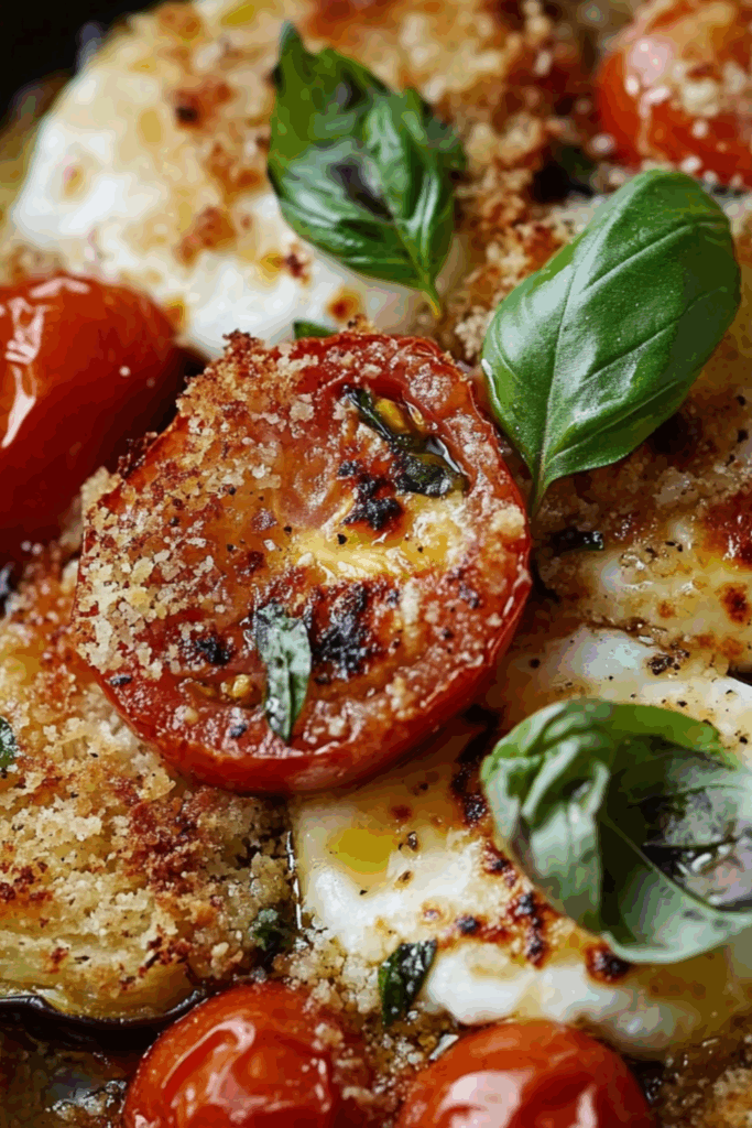Jamie Oliver Vegetarian Charred Aubergine Parmigiana