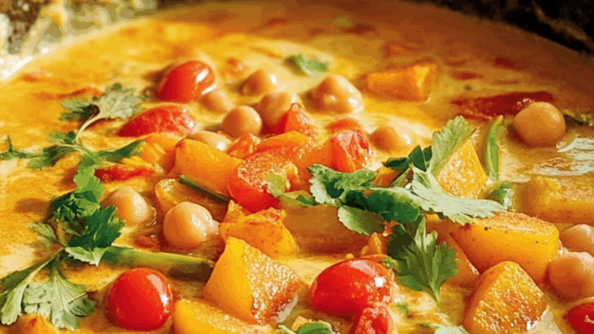 Jamie Oliver Vegetarian Fragrant Squash Curry