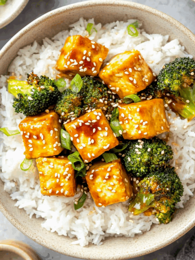 Jamie Oliver Vegetarian Sweet Chilli Tofu