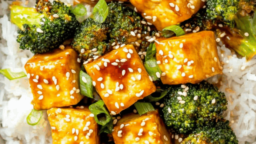 Jamie Oliver Vegetarian Sweet Chilli Tofu