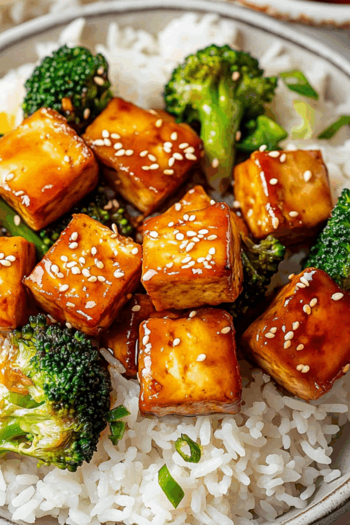 Jamie Oliver Vegetarian Sweet Chilli Tofu