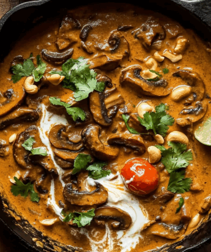 Jamie Oliver Vegetarian Mushroom Curry