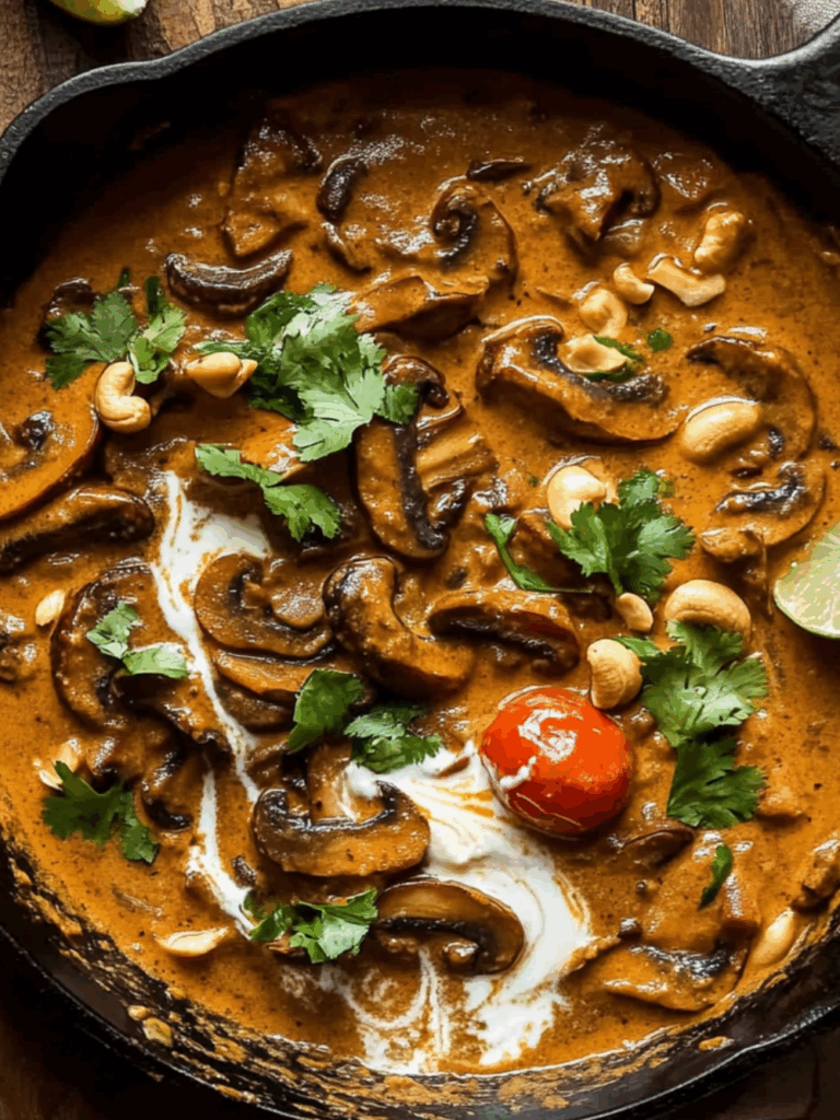 Jamie Oliver Vegetarian Mushroom Curry