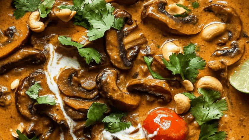 Jamie Oliver Vegetarian Mushroom Curry