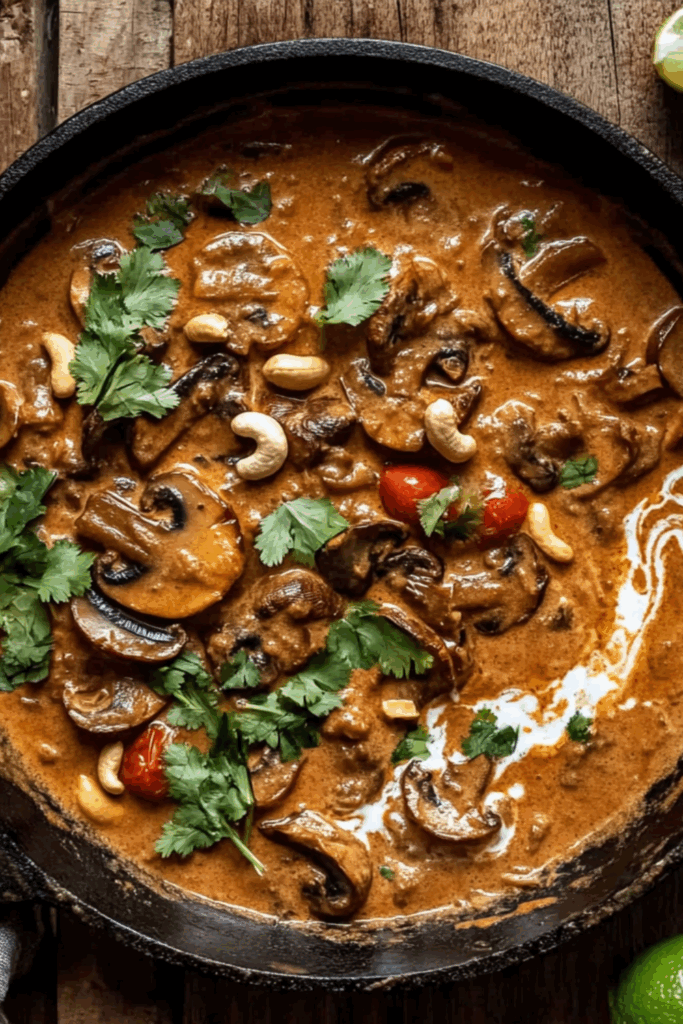 Jamie Oliver Vegetarian Mushroom Curry
